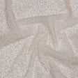 Glitter Tulle - Powder Pink and Silver Abstract Striations - Flare Collection