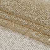 Glitter Tulle - Nude and Silver Abstract Striations - Flare Collection