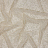 Glitter Tulle - Nude and Silver Abstract Striations - Flare Collection