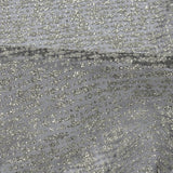 Glitter Tulle - Midnight Sky and Silver Abstract Striations - Flare Collection
