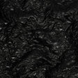 Metallic Black Smoky Swirls Luxury Brocade