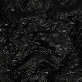Metallic Black Smoky Swirls Luxury Brocade