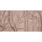 Metallic Rose Gold, Pink and Champagne Crosshatched Lines Luxury Brocade