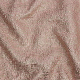 Metallic Rose Gold, Pink and Champagne Crosshatched Lines Luxury Brocade