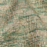 Metallic Gold, Seaglass and Pale Pink Crosshatched Lines Luxury Brocade