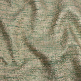 Metallic Gold, Seaglass and Pale Pink Crosshatched Lines Luxury Brocade