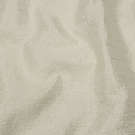 Metallic Ivory Crosshatched Lines Luxury Brocade
