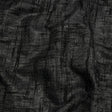 Metallic Black and Charcoal Crosshatching Luxury Brocade