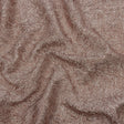 Astrolabe Metallic Light Pink Crinkled Luxury Brocade with Black Backing