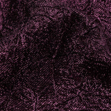 Astrolabe Metallic Dark Magenta Crinkled Luxury Brocade with Black Backing