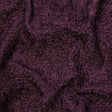 Astrolabe Metallic Dark Magenta Crinkled Luxury Brocade with Black Backing