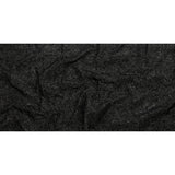 Astrolabe Metallic Black Crinkled Luxury Brocade with Black Backing