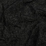 Astrolabe Metallic Black Crinkled Luxury Brocade with Black Backing