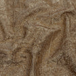 Astrolabe Metallic Gold Crinkled Luxury Brocade with Black Backing