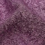 Astrolabe Metallic Bright Orchid Crinkled Luxury Brocade with Black Backing