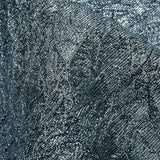 Astrolabe Metallic Pale Blue Crinkled Luxury Brocade with Black Backing