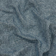 Astrolabe Metallic Pale Blue Crinkled Luxury Brocade with Black Backing