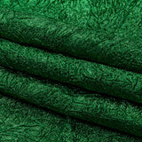 Astrolabe Metallic Kelly Green Crinkled Luxury Brocade with Black Backing