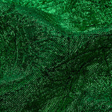 Astrolabe Metallic Kelly Green Crinkled Luxury Brocade with Black Backing