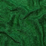 Astrolabe Metallic Kelly Green Crinkled Luxury Brocade with Black Backing