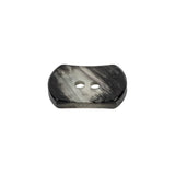 Smoke Swirls Rectangular 2-Hole Plastic Button - 32L/20mm