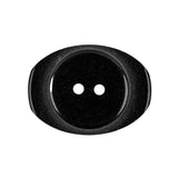 Light Smoke Iridescent and Matte 2-Hole Oval Button - 44L/28mm