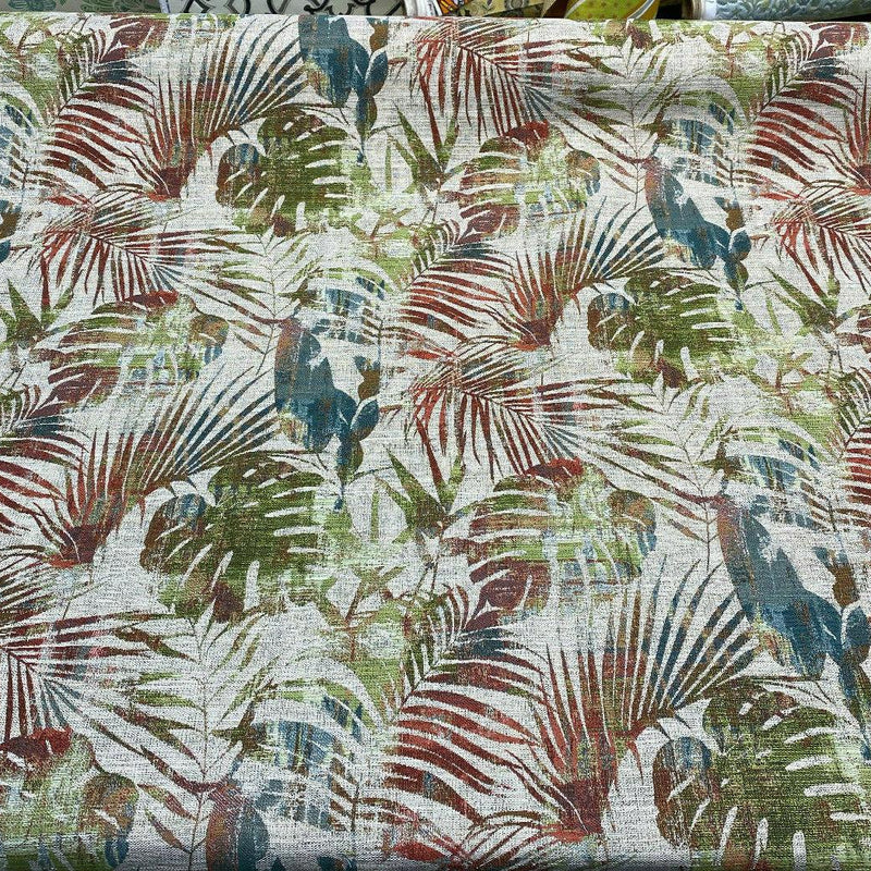 Swavelle Dain Tree Branches Chenille Upholstery Fabric - Multi Color Tree Branches, 58" Width (1 Yard)