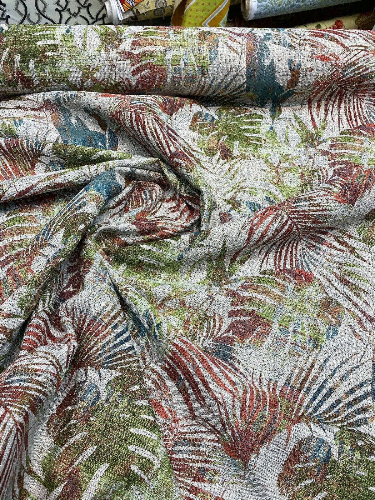 Swavelle Dain Tree Branches Chenille Upholstery Fabric - Multi Color Tree Branches, 58" Width (1 Yard)