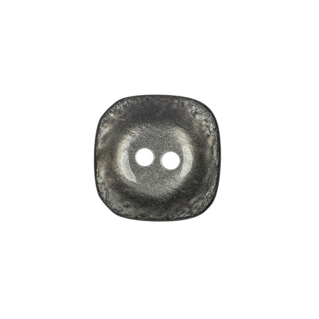 Smoked Iridescent Deepwell 2-Hole Plastic Button - 32L/20mm