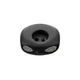 Smoked Iridescent Deepwell 2-Hole Plastic Button - 36L/23mm