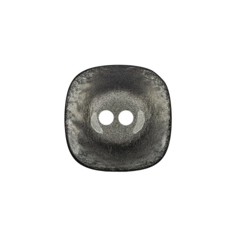 Smoked Iridescent Deepwell 2-Hole Plastic Button - 36L/23mm