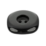 Smoked Iridescent Deepwell 2-Hole Plastic Button - 44L/28mm
