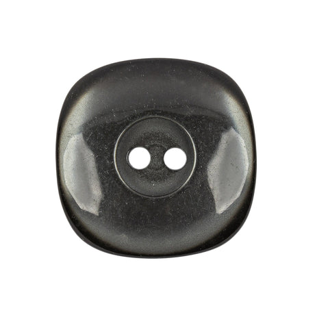 Smoked Iridescent Deepwell 2-Hole Plastic Button - 44L/28mm