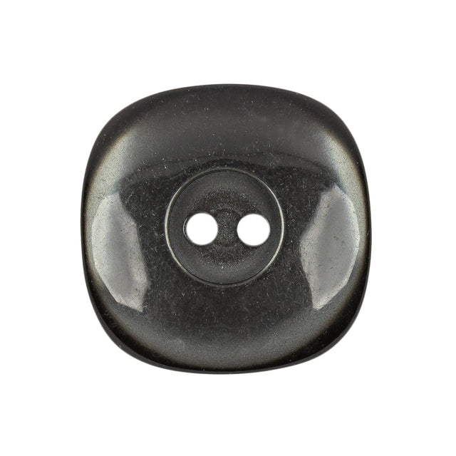 Smoked Iridescent Deepwell 2-Hole Plastic Button - 44L/28mm