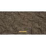 Beige, Cream and Charcoal Boucle Stripes Chunky Wool Blend Sweater Knit