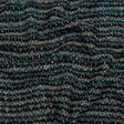 Pinkish Beige, Navy and Sea Blue Striped Chunky Wool Blend Boucle Sweater Knit