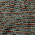 Gray, Beige and Burnt Orange Boucle Stripes Chunky Wool Blend Sweater Knit