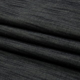 Italian Muted Indigo Striated Lightweight Cotton Denim