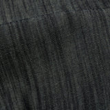 Italian Muted Indigo Striated Lightweight Cotton Denim