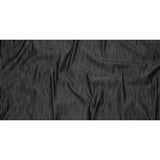 Italian Muted Indigo Striated Lightweight Cotton Denim