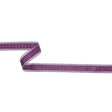 Purple Squares and Sheer Borders Ribbon - 0.5625"