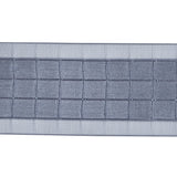 Gray Squares and Sheer Borders Ribbon - 36mm
