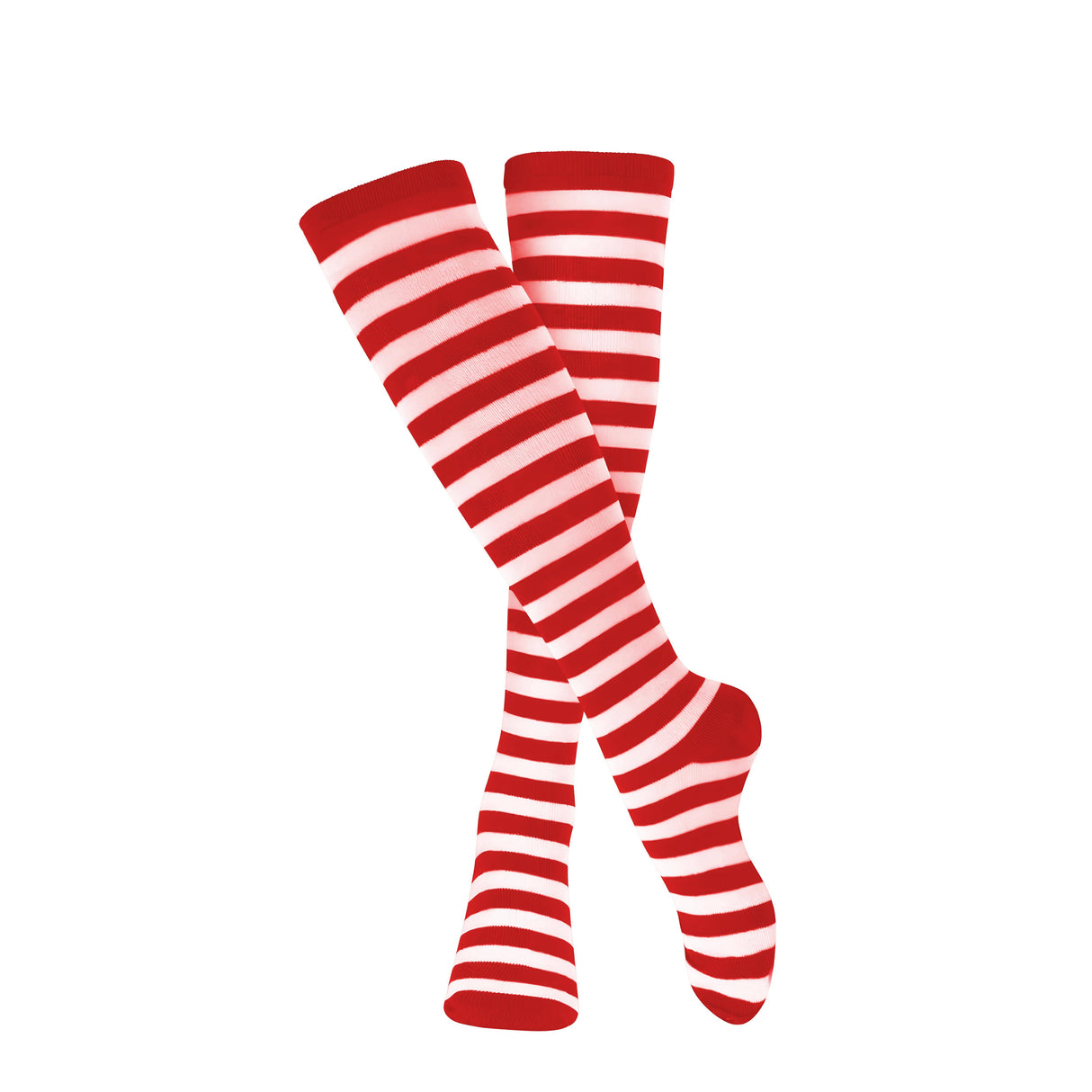 Striped Knee Socks For Adults Costume Accessory