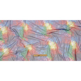 Rainbow Splash Watercolor Printed Tulle