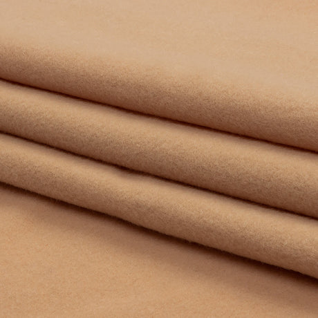 Wool and Cashmere Coating Made in Italy - Beige - Alberini Collection