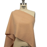 Wool and Cashmere Coating Made in Italy - Beige - Alberini Collection