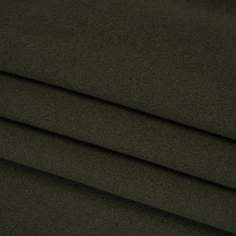 Wool and Cashmere Coating Made in Italy - Olive - Alberini Collection