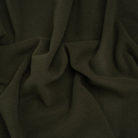 Wool and Cashmere Coating Made in Italy - Olive - Alberini Collection