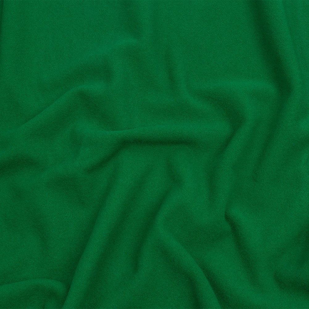 Wool and Cashmere Coating Made in Italy - Kelly Green - Alberini Collection