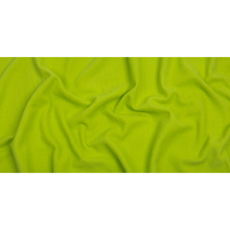Wool and Cashmere Coating Made in Italy - Lime - Alberini Collection